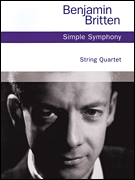 Simple Symphony Op 4 String Quartet Set of Parts cover